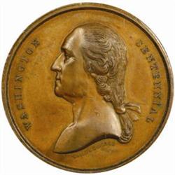 1889 Wash. Souvenir of the Centennial Medal.Unc