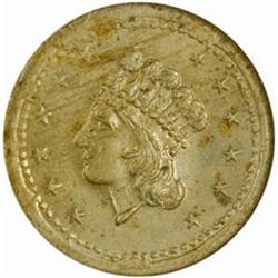 Undated Army & Navy Fuld-54/296j. MS-62 (NGC)