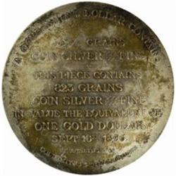 1896 Bryan Dollar HK-786 R-5. Silver AU55 (Uncert