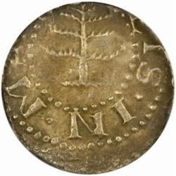 1652 Massachusetts Bay Colony Pine Tree Sixpence