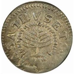 1652 Massachusetts Bay Colony Pine Tree Shilling