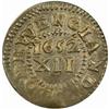 Image 2 : 1652 Massachusetts Bay Colony Pine Tree Shilling