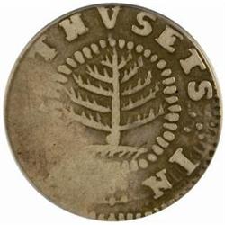 1652 Massachusetts Bay Colony Pine Tree Shilling
