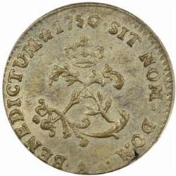 1750/48-A French Colonies Sou Marque. MS61 PCGS