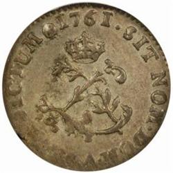 1761/59-A French Colonies Sou Marque. AU55 NGC