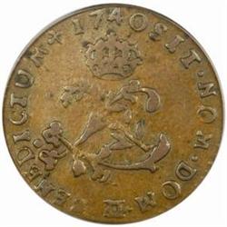 1740-)( French Colonies Sou Marque. VF30 PCGS