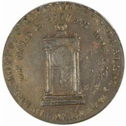 1789 Mott Token Breen-1025 Thin PlanchetAU55 PCGS