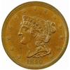 Image 1 : 1850 Braided H1C. Only known die. MS64BN PCGS CAC