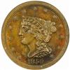 Image 1 : 1850 Braided H1C.The only known dies.MS61BN NGC
