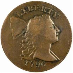 1796 Liberty Cap Cent S-81 Rarity-3- VF-20 (PCGS)