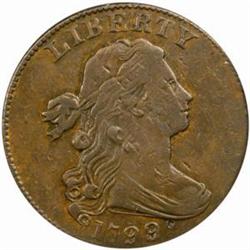 1799/8 Drape Bust 1C S-188 Rarity-4 VF25(PCGS)OGH