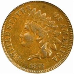 1872 Indian Cent VF-35 (PCGS)