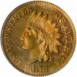 1878 Indian Cent PR67 RD (PCGS) OGH
