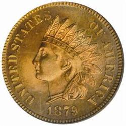 1879 Indian Cent PR67 RD (PCGS) OGH