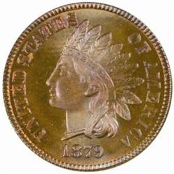 1879 Indian Cent PR65 RB (PCGS)