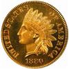 Image 1 : 1880 Indian Cent PR67 RD Cameo (PCGS)