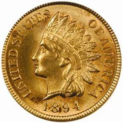 1894 Indian Cent MS-64 RD (PCGS)