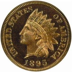 1895 Indian Cent PR65 BN Cameo (NGC)