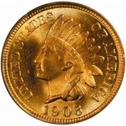 1906 Indian Cent MS-66 RD (PCGS) OGH