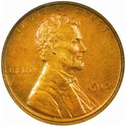 1912 Lincoln Cent PR63 RB (ANACS)