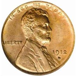 1912-D Lincoln Cent MS-65 RD (PCGS)
