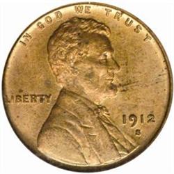 1912-S Lincoln Cent MS-64 RD (PCGS) OGH