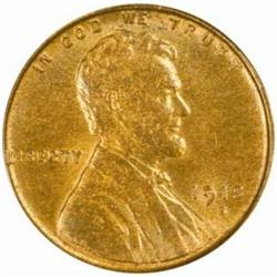 1918-S Lincoln Cent MS-63 RB (PCGS)