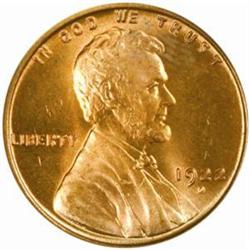 1922-D Lincoln Cent MS-65 RD (PCGS)