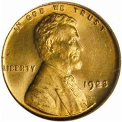 1923 Lincoln Cent MS-66 RD (PCGS)