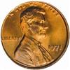 Image 1 : 1971 Lincoln Cent MS-67 RD (PCGS)