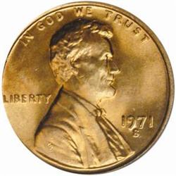1971-S Lincoln Cent MS-67 RD (PCGS)