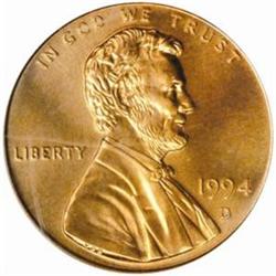 1994-D Lincoln Cent MS-68 RD (PCGS)