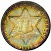 Image 1 : 1862 Silver Three-Cent Piece MS-66 (NGC)