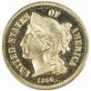 Image 1 : 1866 Nickel Three-Cent Piece PR65DCAM (PCGS)