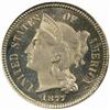 1877 Nickel Three-Cent Piece PR65 Cameo (PCGS)