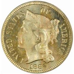 1882 Nickel Three-Cent Piece PR64 (PCGS) OGH