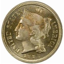 1883 Nickel Three-Cent Piece PR65 (PCGS) OGH
