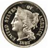 Image 1 : 1887/6 Nickel 3C. FS-007 PR66 Ultra Cameo (NGC)