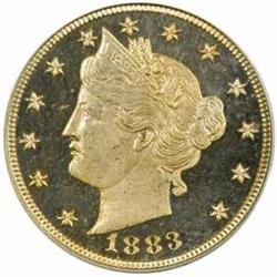 1883 Liberty Nickel With CENTS. PR65DCam (PCGS)