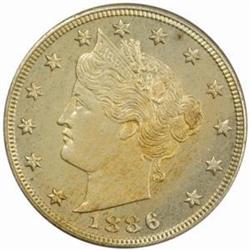 1886 Liberty Nickel PR64 (PCGS) OGH