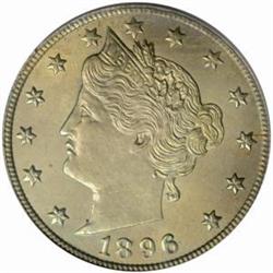 1896 Liberty Nickel MS-65 (PCGS)