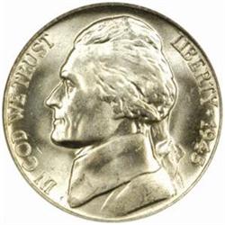 1945-P Jefferson Nickel FS-0303 DDR. MS65 (NGC)