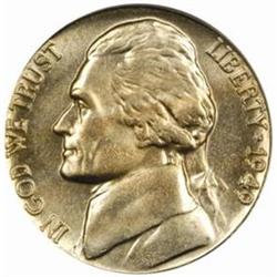 1949 Jefferson Nickel MS-64 FS (PCGS)