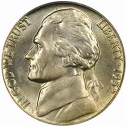 1952 Jefferson Nickel MS-66 (PCGS)