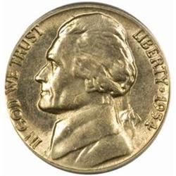 1954 Jefferson Nickel MS-65 FS (PCGS)