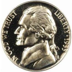 1955 Jefferson Nickel PR68 (PCGS) OGH