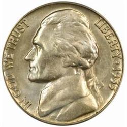 1955-D/S Jefferson Nickel FS-034 MS-65 (PCGS)