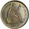 Image 1 : 1868 Seated Liberty Half Dime MS-64 (NGC)