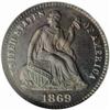 Image 1 : 1869 Seated Liberty Half Dime PR66 (NGC) CAC