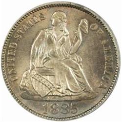 1885 Seated Liberty Dime MS-65 (PCGS)